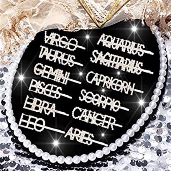 Star Sign Hair Clip Barrette - Picture 4 of 6